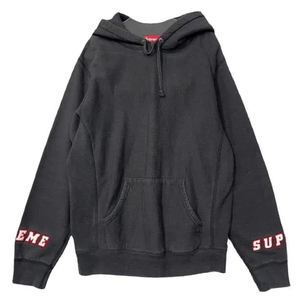 슈프림 S 로고 후드 스웻셔츠 M
