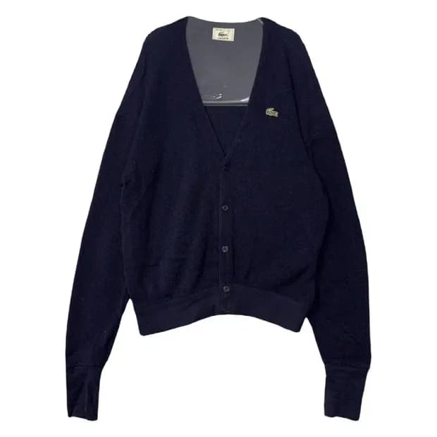 라코스테 서광 빈티지 울 니트 가디건 105