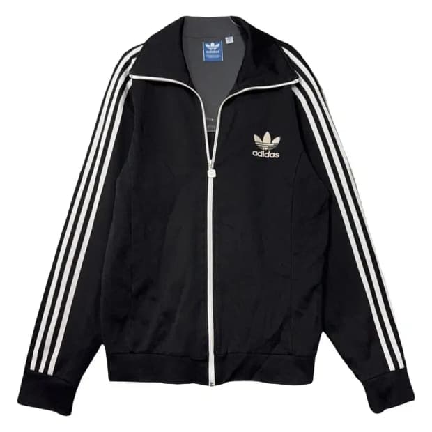 아디다스 검흰 유로파 트랙탑 집업 저지 110