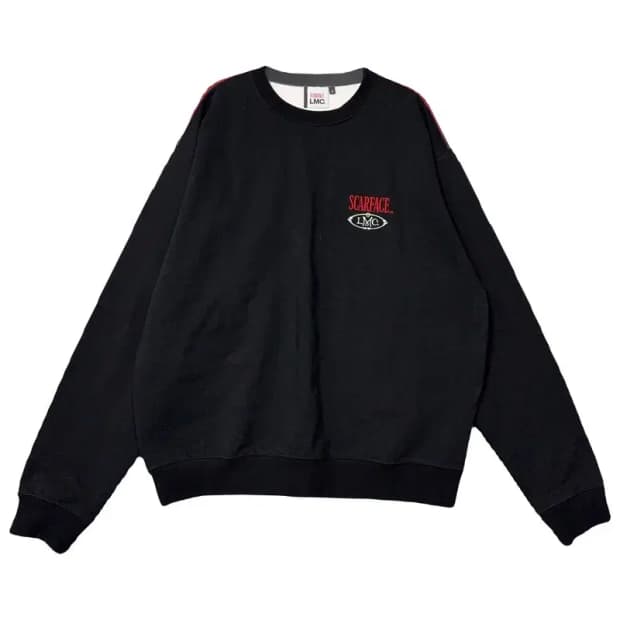 엘엠씨 스카페이스 블랙 스웻셔츠 맨투맨 M