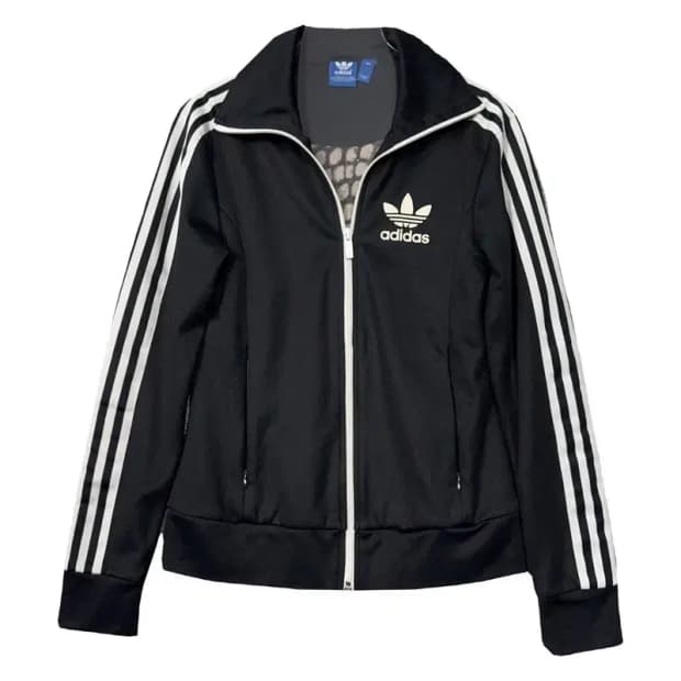 아디다스 검흰 유로파 트랙탑 집업 저지 M