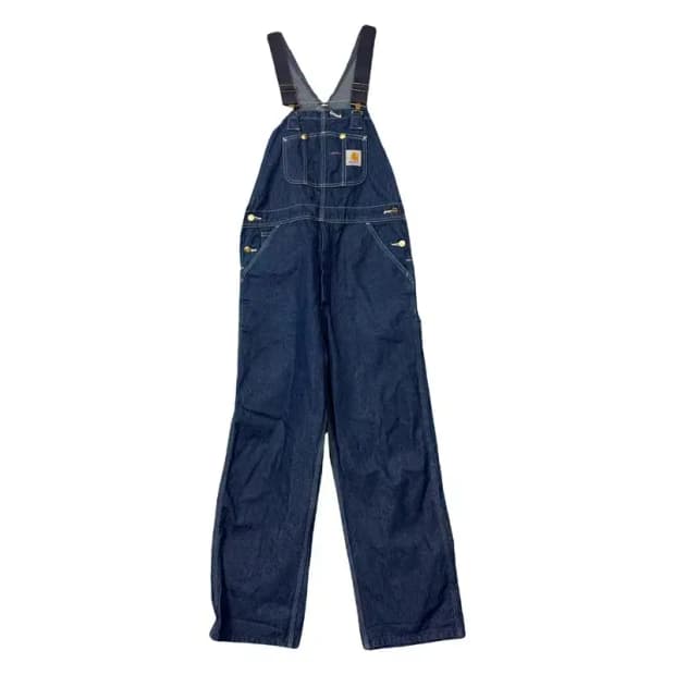 칼하트 데님 카펜터 점프수트 32x30