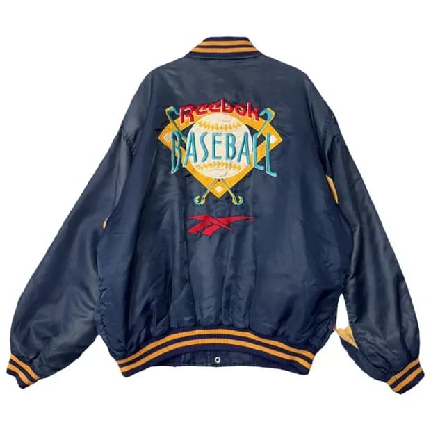 리복 올드스쿨 바시티 스타디움 자켓 100