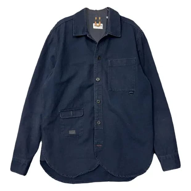 팀버랜드 네이비 포켓 셔츠 M