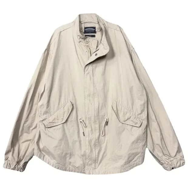 프리즘웍스 크림 나일론 워크 자켓 LARGE