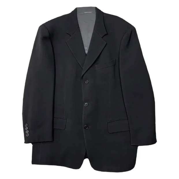 지방시 블랙 3버튼 클래식 블레이저 105