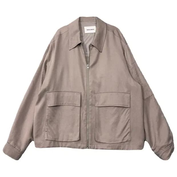 인사일런스 베이지 오버 사이즈 포켓 자켓 L