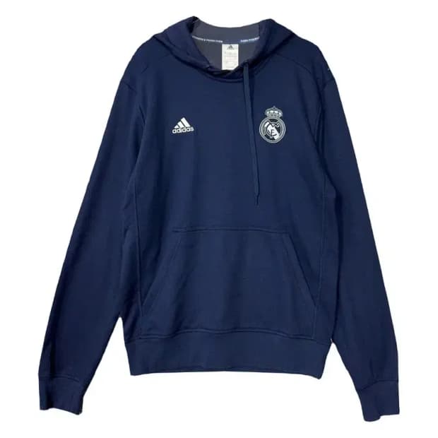 아디다스 레알 마드리드 로고 후드티 S/P