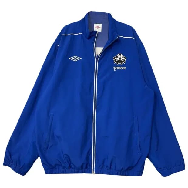 엄브로 블루 로고 프린팅 바람막이 L