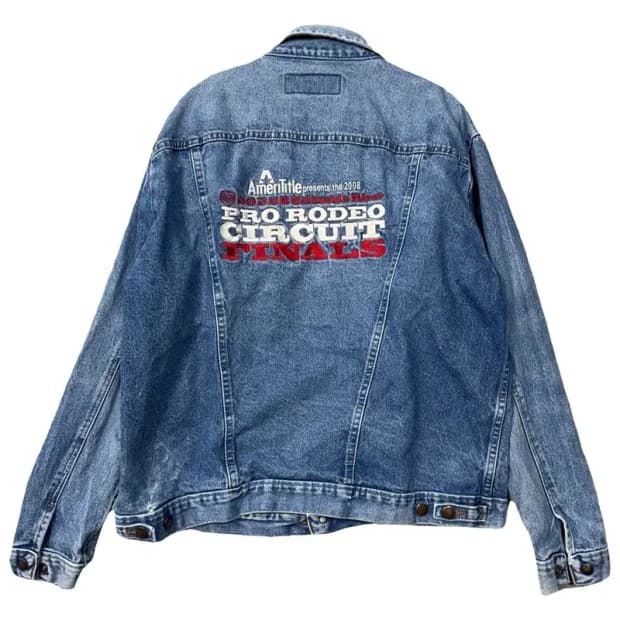 랭글러 빈티지 돌청 워싱 데님자켓 XL