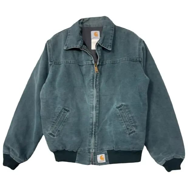 칼하트 블루 산타페 빈티지 덱자켓 LARGE