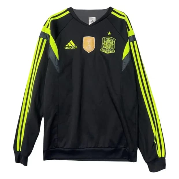 아디다스 형광 스페인 블랙 블록코어 풋볼 맨투맨 095