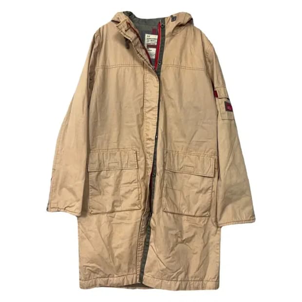 아베크롬비 연브라운 야상 점퍼 코트 S