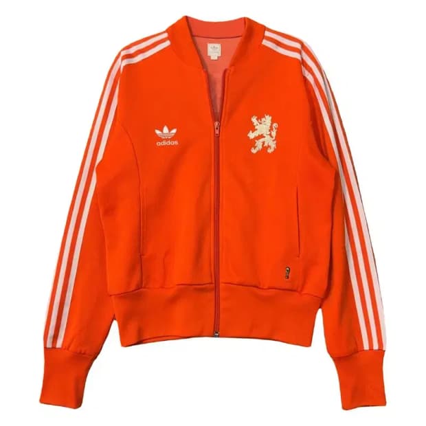 아디다스 네덜란드 국대 트랙탑 집업 저지 M