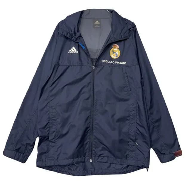아디다스 레알 마드리드 네이비 빈티지 바람막이 95