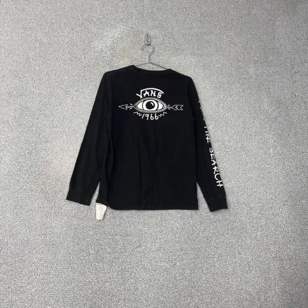 반스 아이즈 프린팅 긴팔티 S