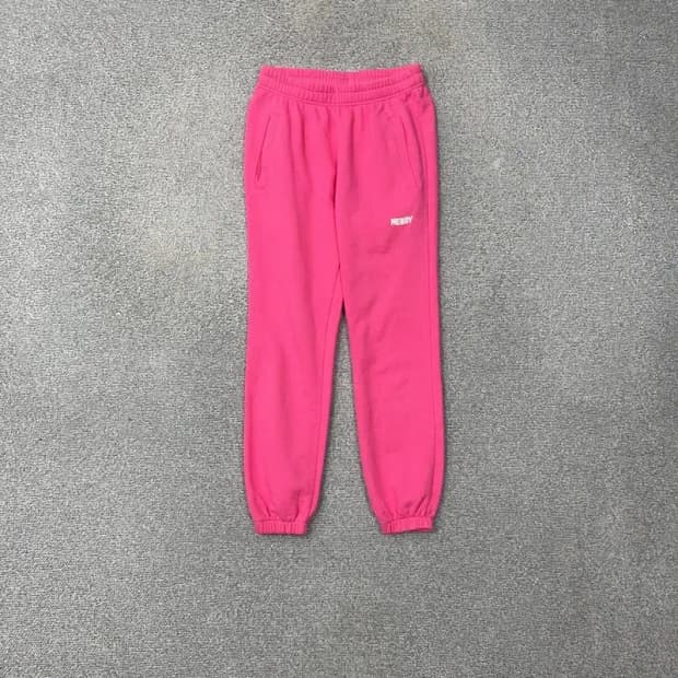널디 핑크 로고 조거팬츠 S