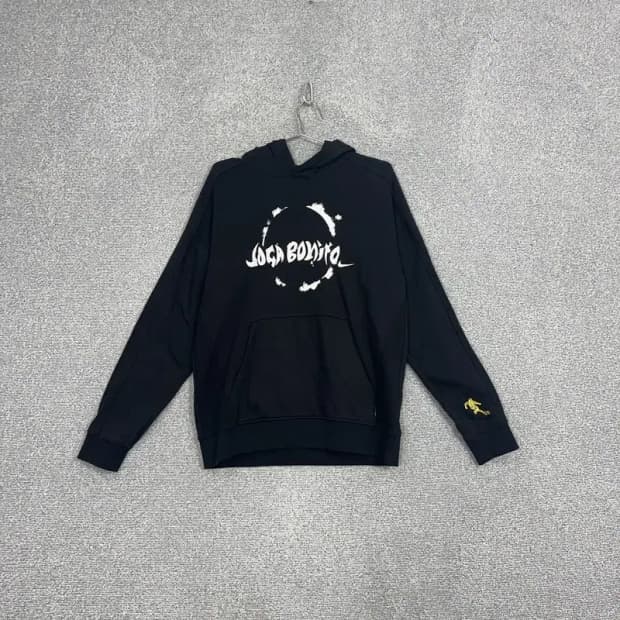 나이키 빈티지 프린팅 후드티 L