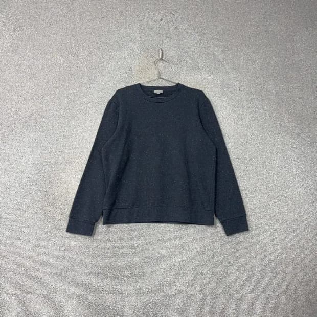 코스 캐주얼 배색 네이비 맨투맨 L