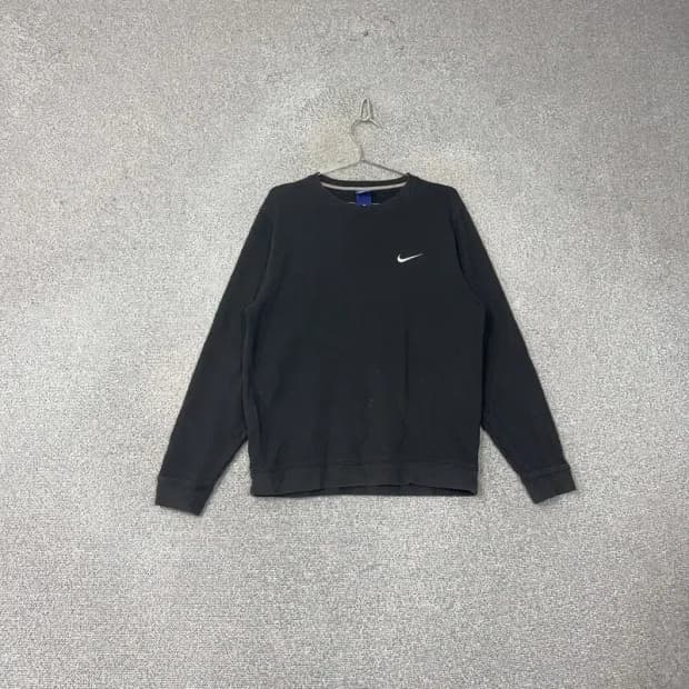 나이키 스우시 블랙 맨투맨 L