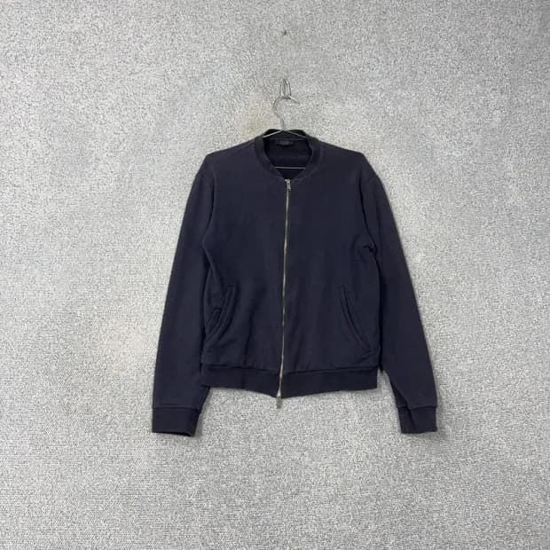 코스 남성 캐주얼 네이비 코튼 블루종 집업 자켓 M