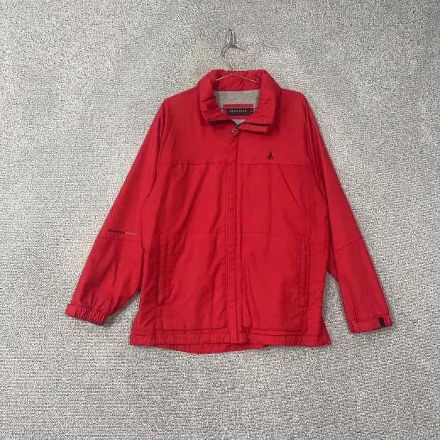 빈폴 레드 로고 남성 캐주얼 윈드 바람막이 자켓 95