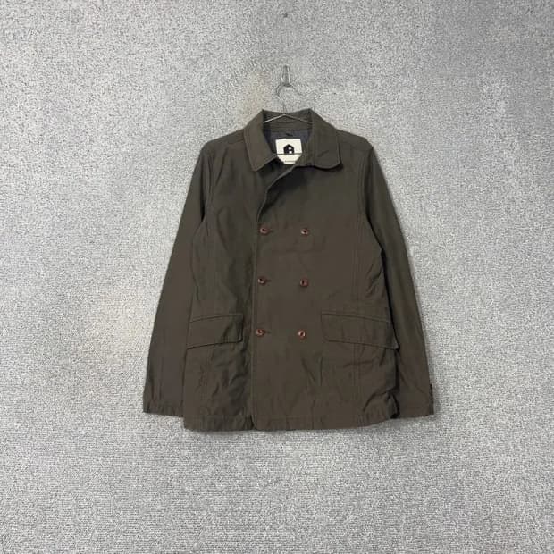 빈폴 더블 버튼 캐주얼 브라운 자켓 100