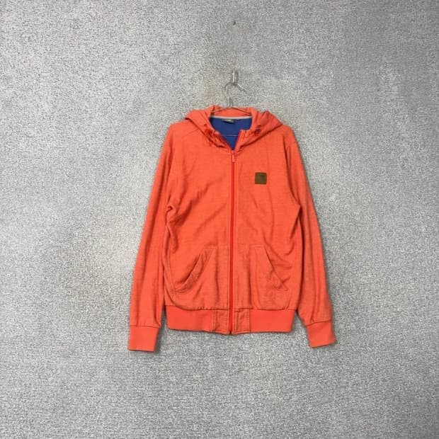 뉴발란스 로고 오렌지 후드집업 95