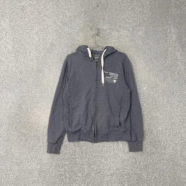 게스 남성 캐주얼 그레이 후드집업 M