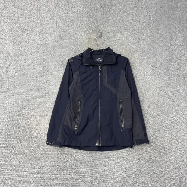 아이더 등산 네이비 바람막이 S