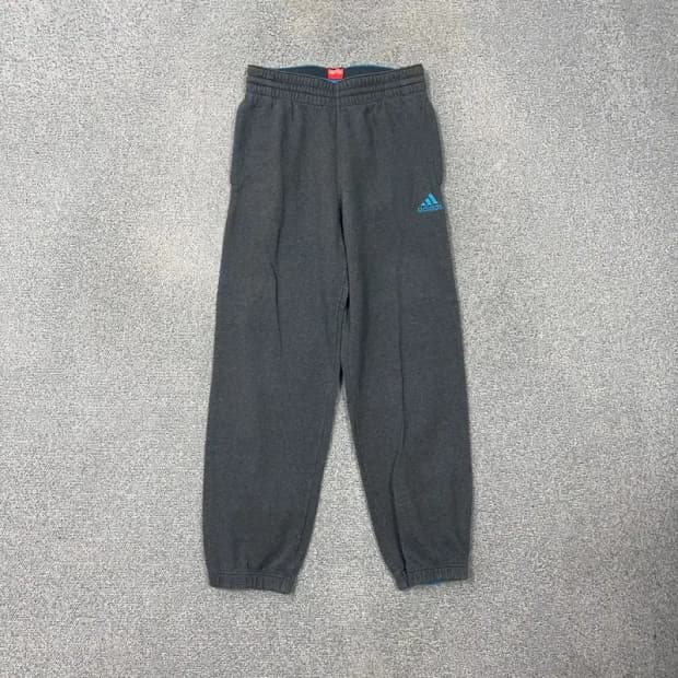 아디다스 로고 그레이 조거팬츠 M