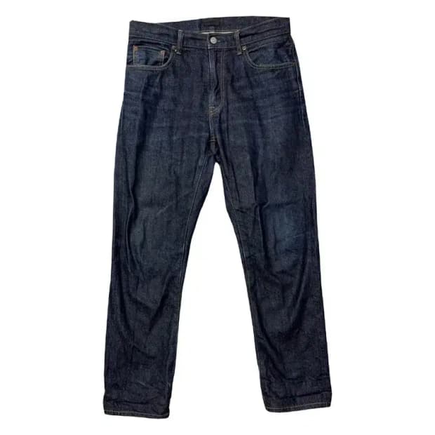 유니클로 진스 진청 생지 청바지 81.5cm(32)