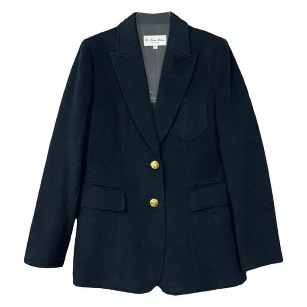 브룩스브라더스 네이비 금장 클래식 울 블레이저 66