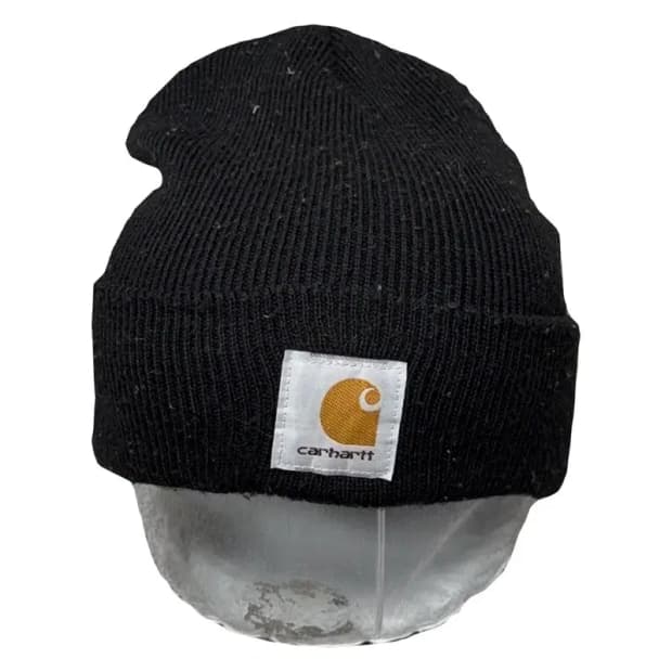 칼하트 블랙 비니 ONE SIZE