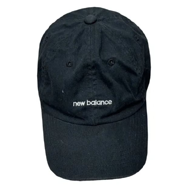 뉴발란스 블랙 로고 볼캡 F