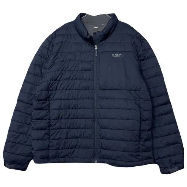 네파 네이비 구스다운 남성 오버 사이즈 경량 패딩 120