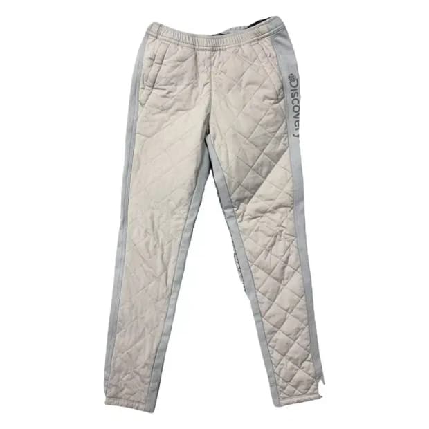 디스커버리 크림 패딩 바지 69