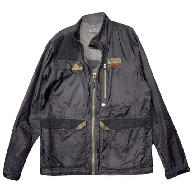 블랙야크 블랙 기능성 바람막이 100