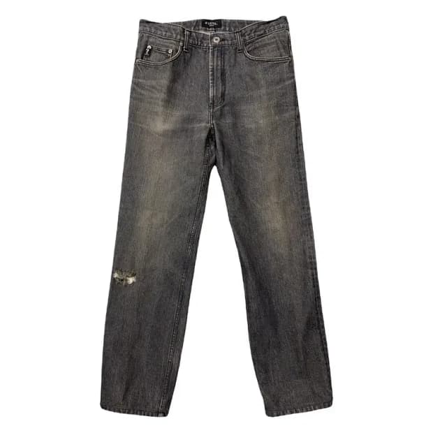 게스 흑청 캐주얼 청바지 80-103