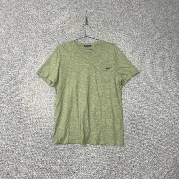 게스 포켓 캐주얼 반팔티 L