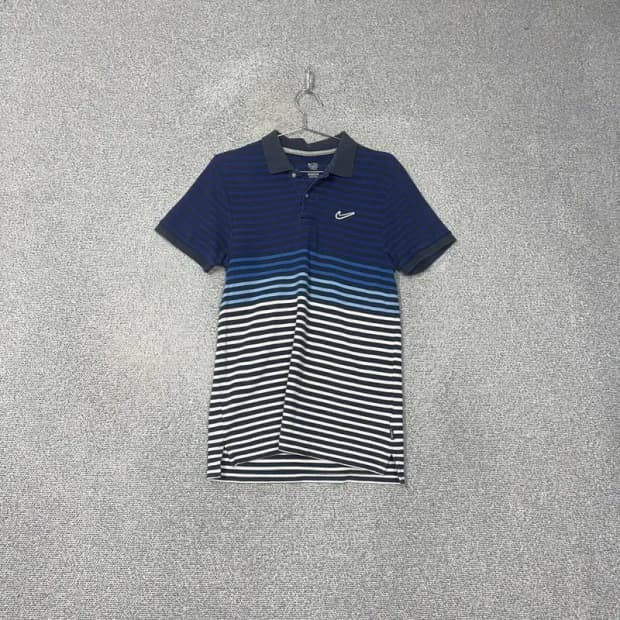 나이키 스트라이프 반팔 카라티 M