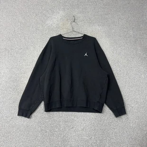 조던 블랙 빅사이즈 맨투맨 3XL