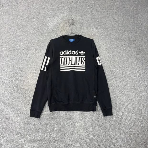 아디다스 오리지날 프린팅 맨투맨 100