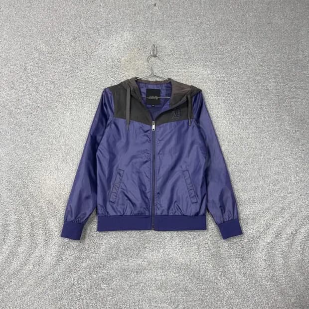 MLB 여성 디트로이트 네이비 바람막이 90