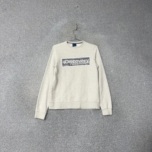 디스커버리 프린팅 로고 맨투맨 90