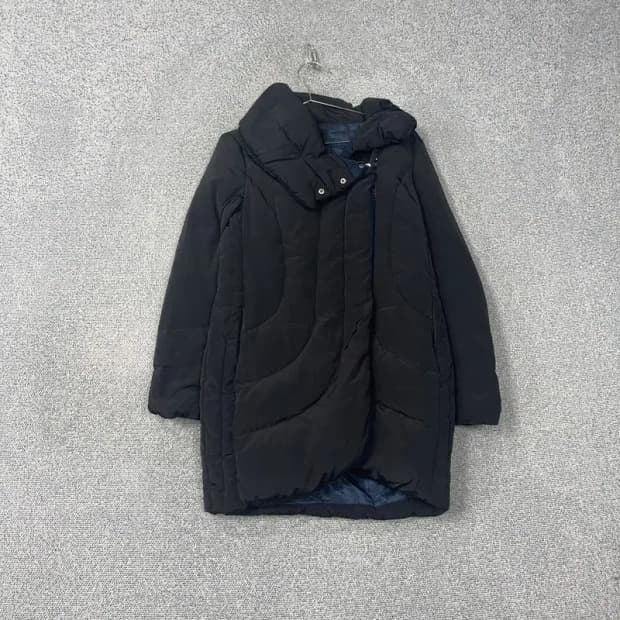 지고트 덕다운 블랙 롱패딩 88-90-160