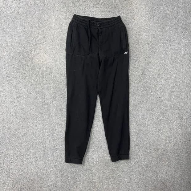 아디다스 불꽃 로고 밴딩 조거팬츠 S