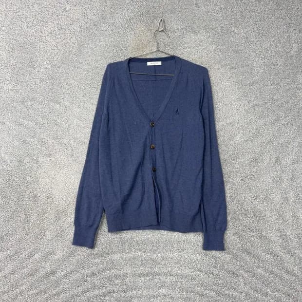 빈폴 네이비 울 가디건 95