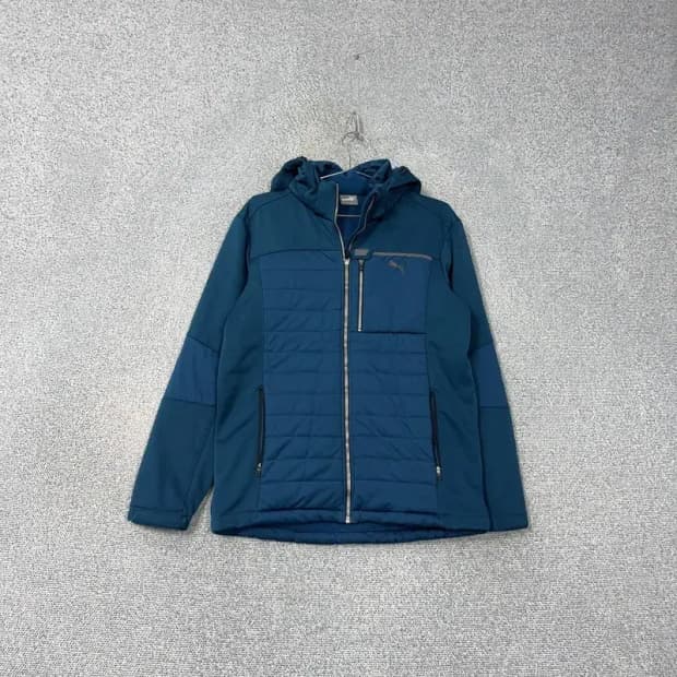 푸마 기능성 경량 블루 자켓 L