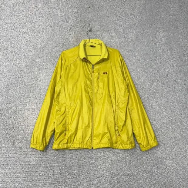 K2 옐로우 로고 기능성 바람막이 105